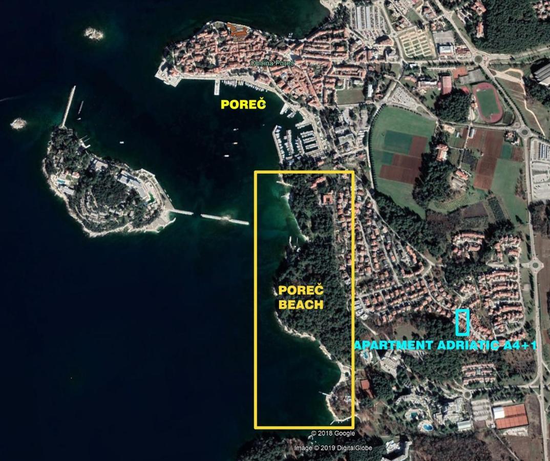 Apartments Porec Beach Area Simo Exteriér fotografie